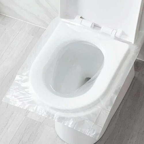 화장실 욕실 여행 휴대용 일회용 변기 비닐 커버 50p